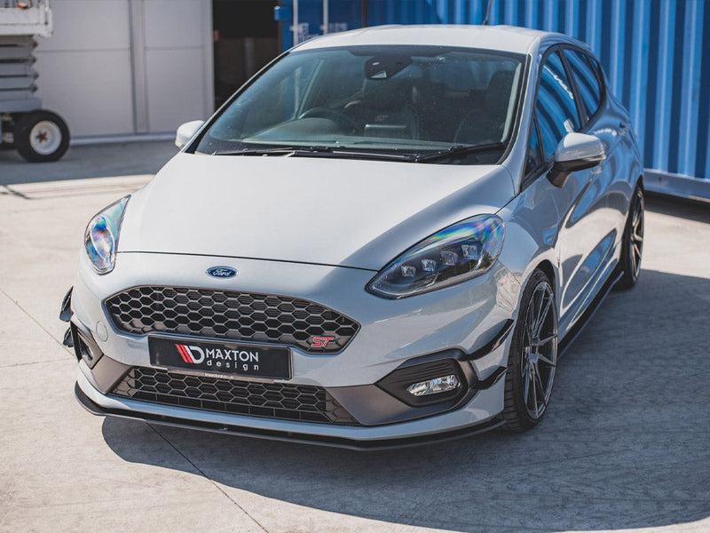 Maxton Design - STREET PRO DURABILITY FRONT SPLITTER FORD FIESTA MK8/8.5 ST / ST-LINE (2017-)