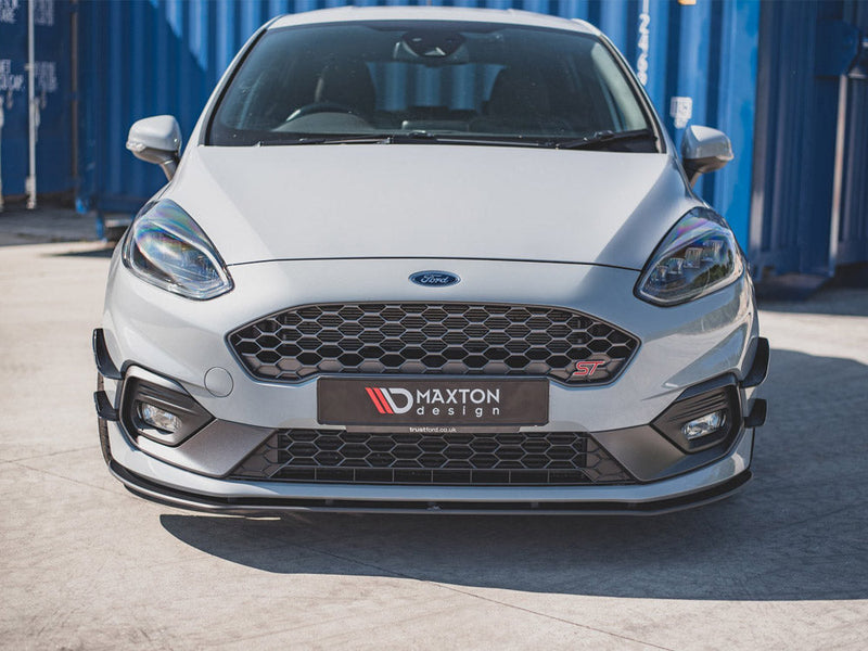 Maxton Design - STREET PRO DURABILITY FRONT SPLITTER FORD FIESTA MK8/8.5 ST / ST-LINE (2017-)