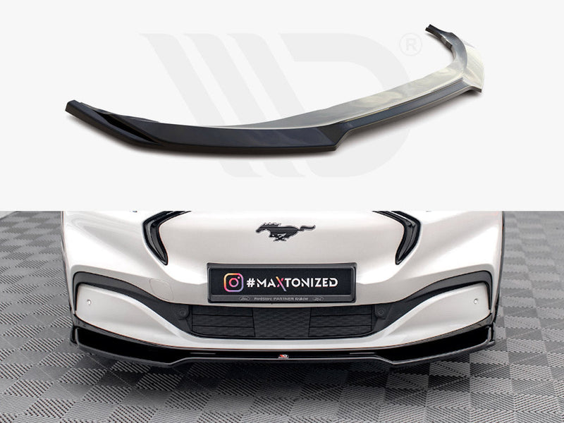 Maxton Design - FRONT SPLITTER V.2 FORD MUSTANG MACH-E MK1