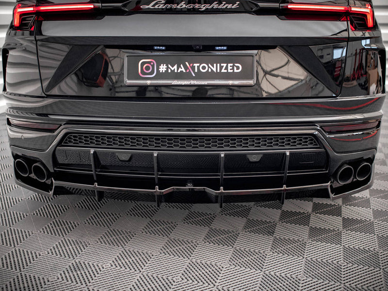 Maxton Design - CENTRAL REAR SPLITTER (VERTICAL BARS) LAMBORGHINI URUS MK1