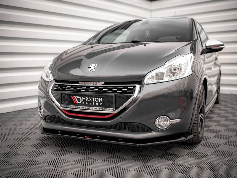 Maxton Design - FRONT SPLITTER V.1 PEUGEOT 208 GTI MK1