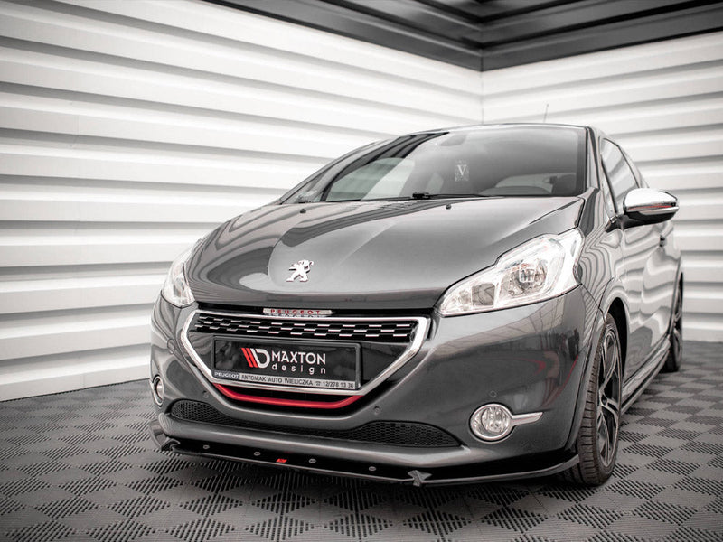 Maxton Design - FRONT SPLITTER V.2 PEUGEOT 208 GTI MK1