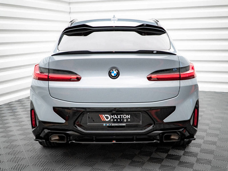 Maxton Design - CENTRAL REAR SPLITTER BMW X4 M-PACK G02 FACELIFT