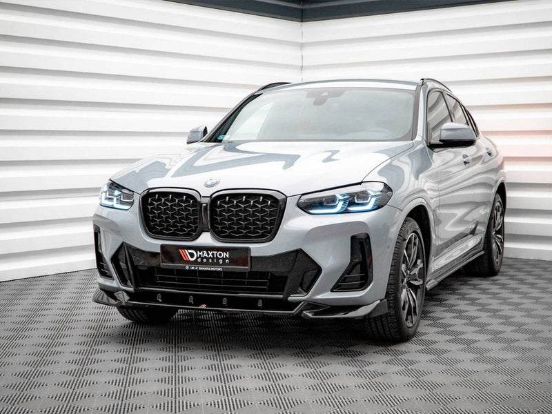 Maxton Design - FRONT SPLITTER V.2 BMW X4 M-PACK G02 FACELIFT