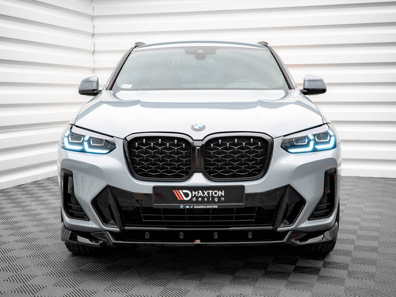 Maxton Design - FRONT SPLITTER V.2 BMW X4 M-PACK G02 FACELIFT