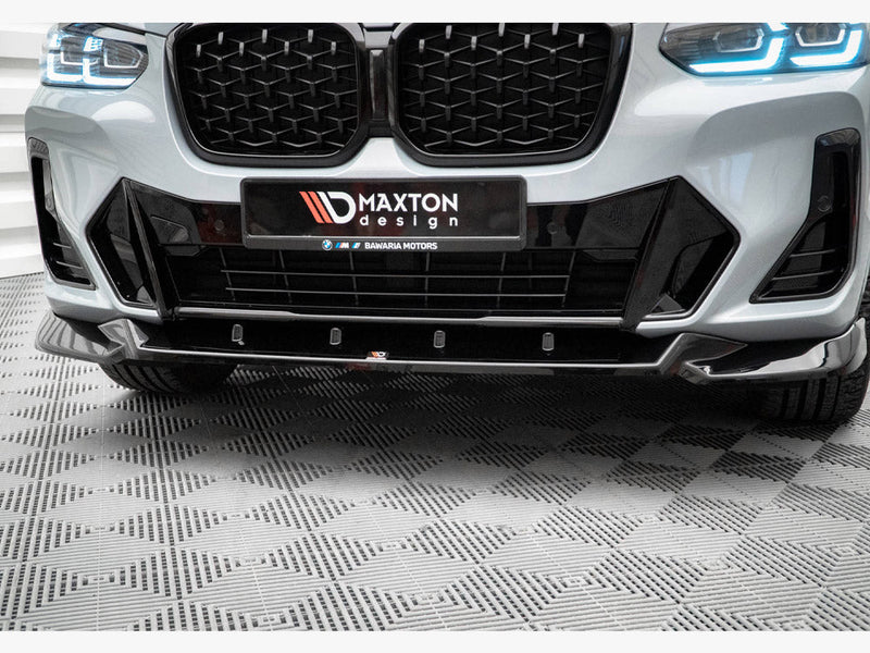 Maxton Design - FRONT SPLITTER V.2 BMW X4 M-PACK G02 FACELIFT