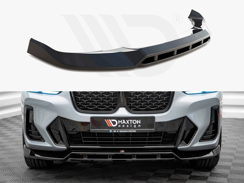 Maxton Design - FRONT SPLITTER V.1 BMW X4 M-PACK G02 FACELIFT