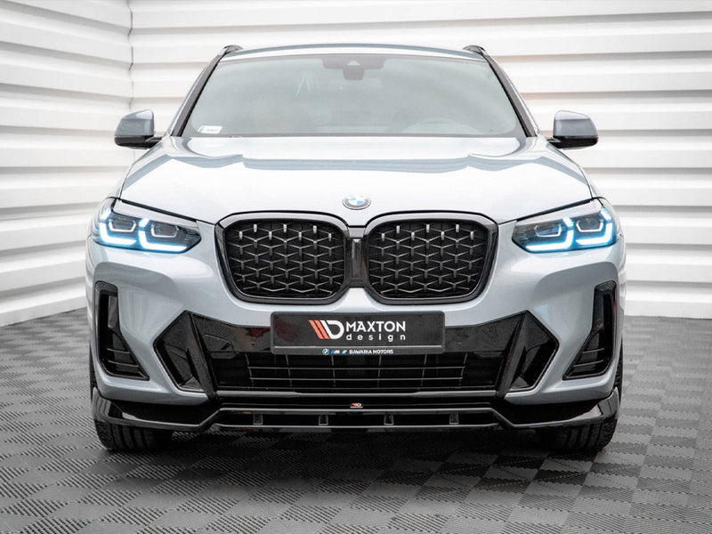Maxton Design - FRONT SPLITTER V.1 BMW X4 M-PACK G02 FACELIFT