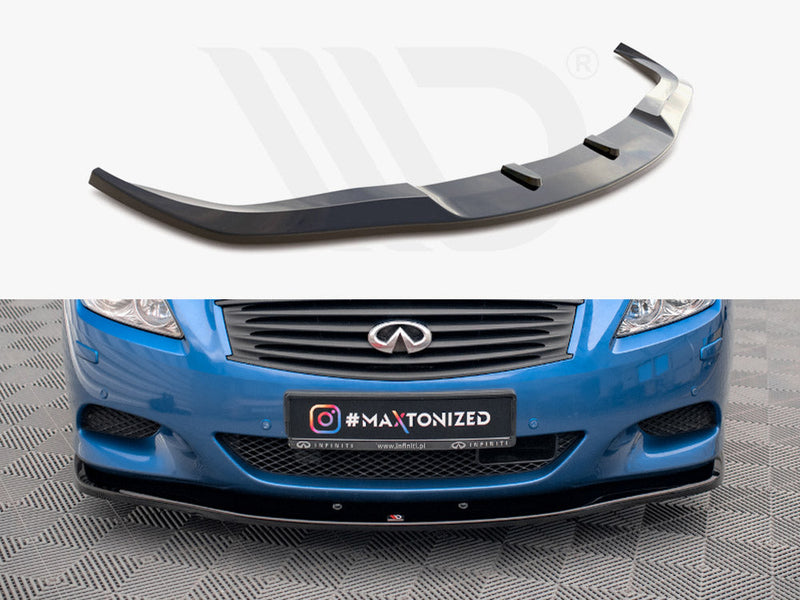 Maxton Design - FRONT SPLITTER INFINITI G37 COUPE
