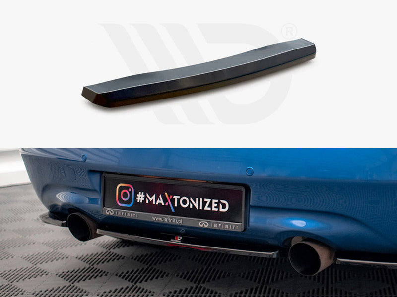 Maxton Design - CENTRAL REAR SPLITTER INFINITI G37 COUPE