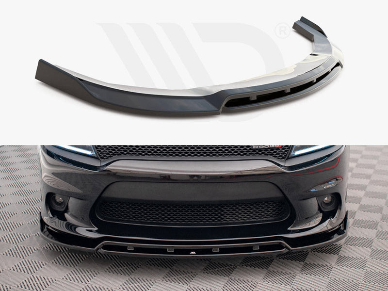 Maxton Design - FRONT SPLITTER V.1 DODGE CHARGER SRT MK7 FACELIFT