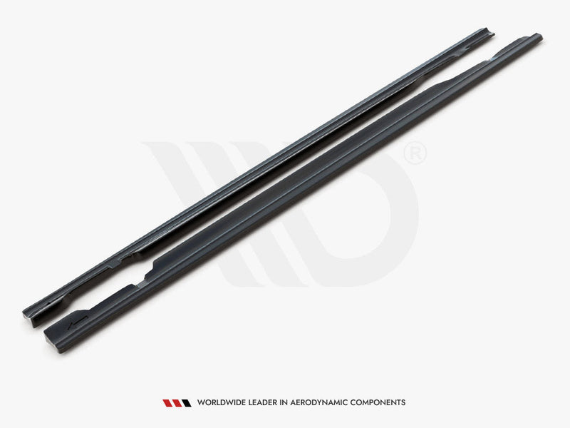 Maxton Design - SIDE SKIRTS SPLITTERS MERCEDES C43 AMG W205 (2018-UP)