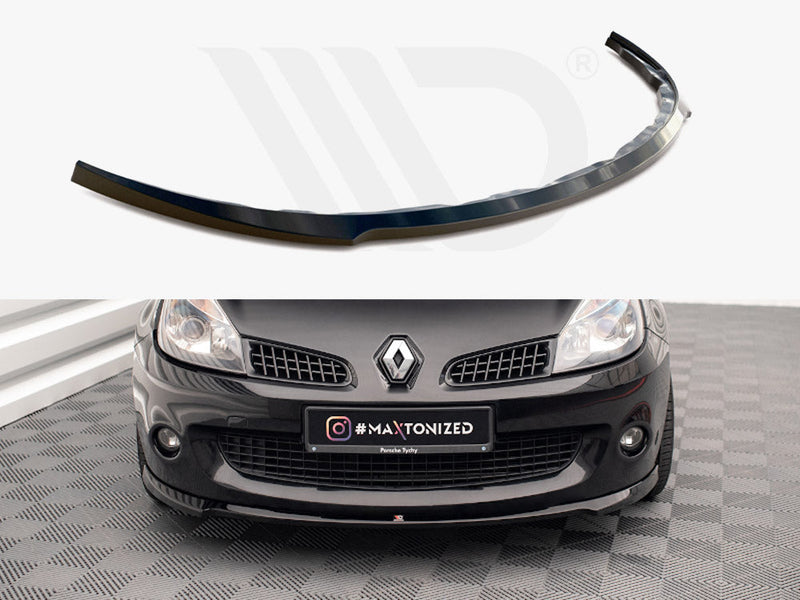 Maxton Design - FRONT SPLITTER RENAULT CLIO MK3 RS (2006-2009)