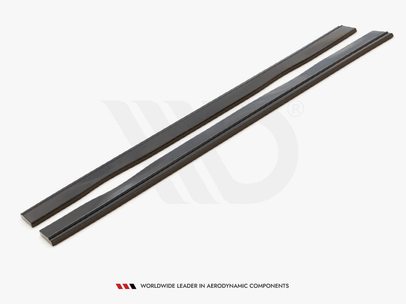 Maxton Design - SIDE SKIRTS DIFFUSERS RENAULT CLIO MK3 RS (2006-2012)