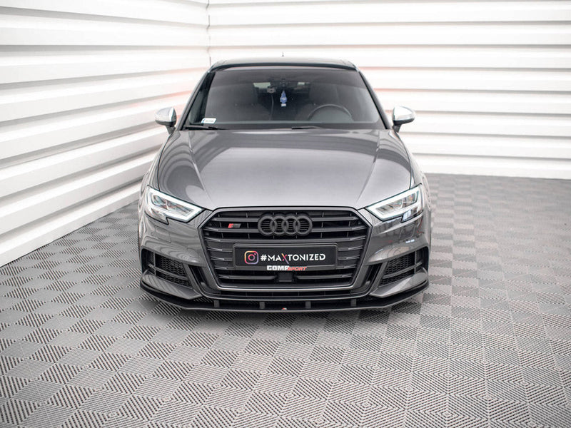 Maxton Design - STREET PRO FRONT SPLITTER AUDI S3 SPORTBACK 8V FACELIFT