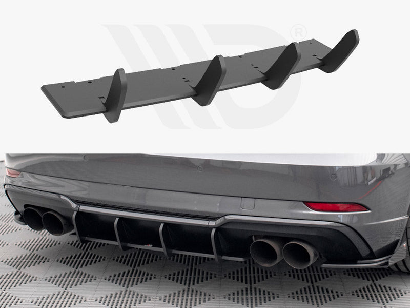 Maxton Design - STREET PRO REAR DIFFUSER AUDI S3 SPORTBACK 8V FACELIFT