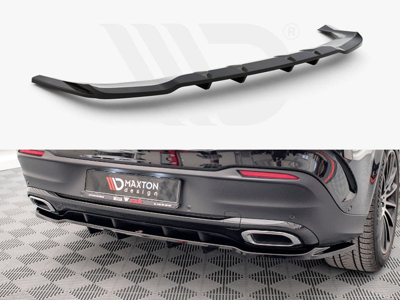 Maxton Design - CENTRAL REAR SPLITTER (VERTICAL BARS) MERCEDES GLE COUPE AMG LINE C167