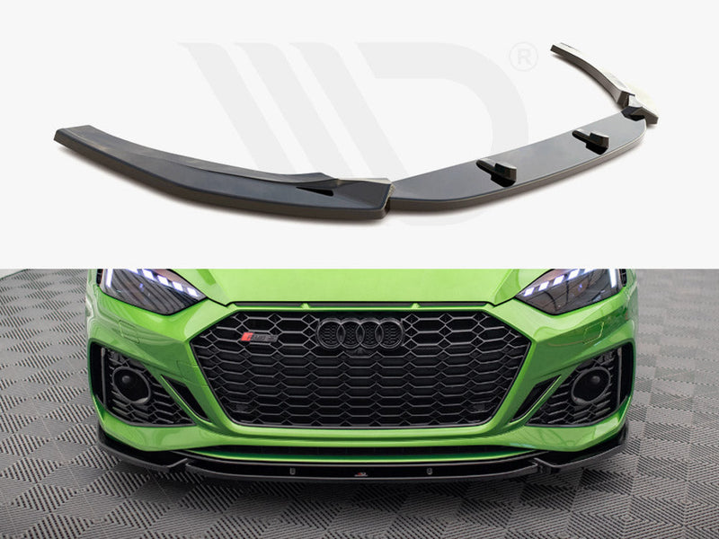 Maxton Design - FRONT SPLITTER V2 AUDI RS5 F5 FACELIFT (2019-)