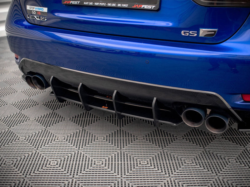 Maxton Design - STREET PRO REAR DIFFUSER LEXUS GS F MK4 FACELIFT