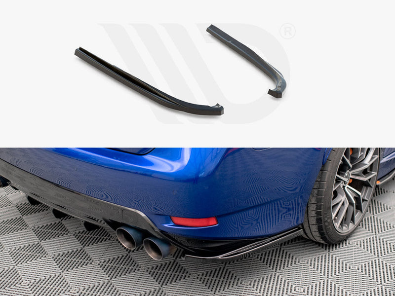 Maxton Design - REAR SIDE SPLITTERS LEXUS GS F MK4 FACELIFT