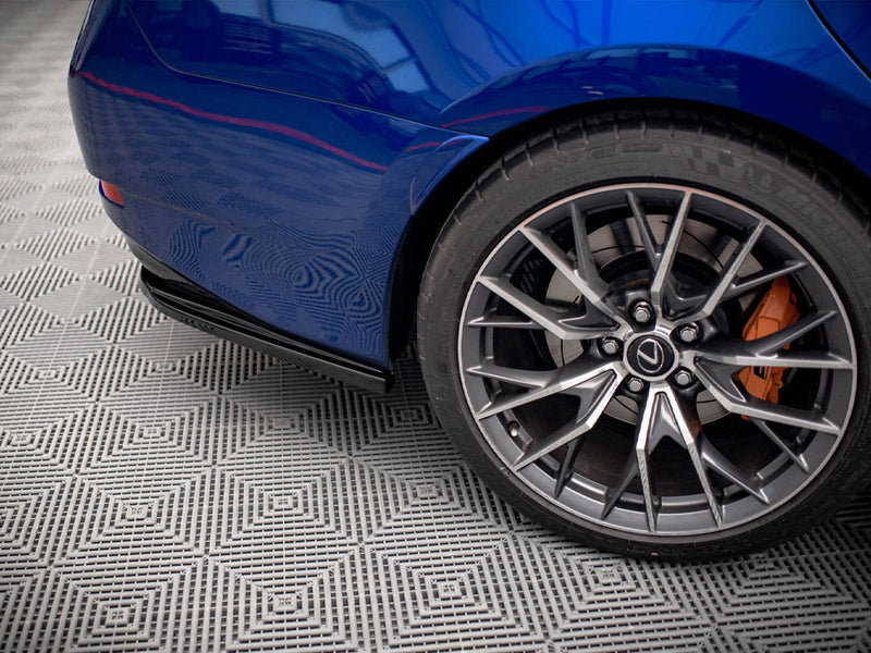 Maxton Design - REAR SIDE SPLITTERS LEXUS GS F MK4 FACELIFT