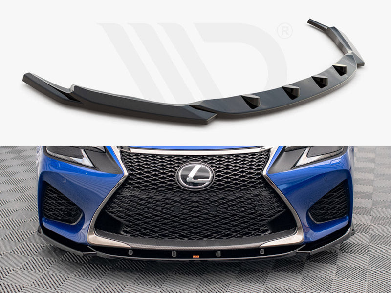 Maxton Design - FRONT SPLITTER V.2 LEXUS GS F MK4 FACELIFT