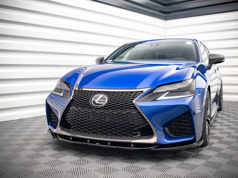 Maxton Design - FRONT SPLITTER V.2 LEXUS GS F MK4 FACELIFT
