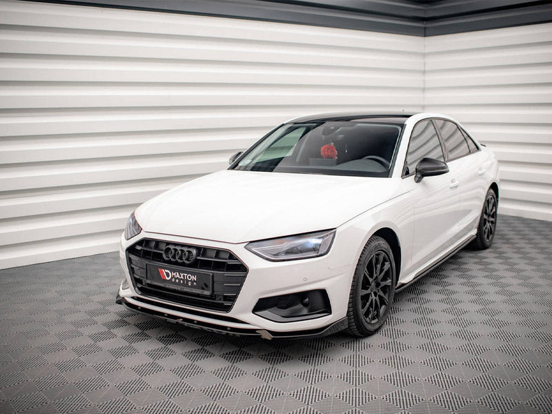 Maxton Design - FRONT SPLITTER V.1 AUDI A4 B9 FACELIFT