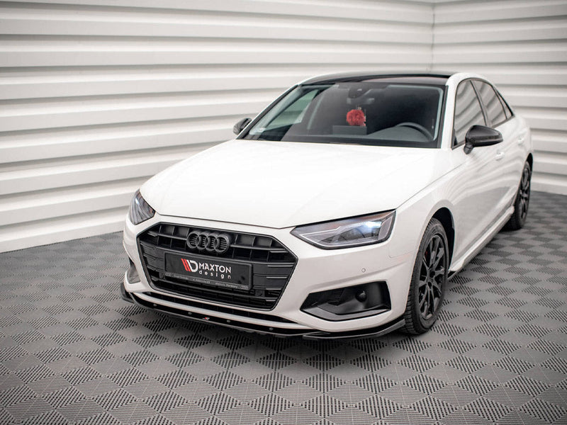 Maxton Design - FRONT SPLITTER V.2 AUDI A4 B9 FACELIFT
