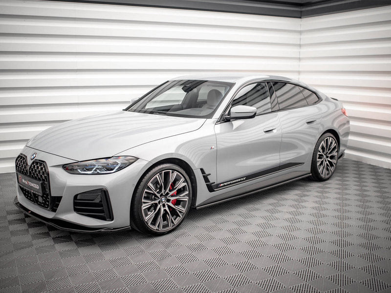 Maxton Design - SIDE SKIRTS DIFFUSERS V.1 BMW 4 GRAN COUPE M-PACK / M440I G26