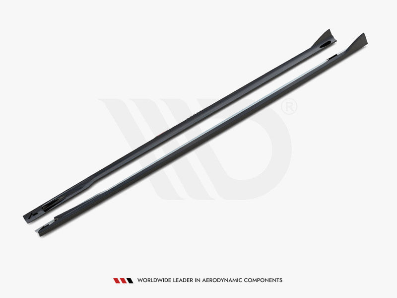 Maxton Design - SIDE SKIRTS DIFFUSERS V.2 BMW 4 GRAN COUPE M-PACK / M440I G26