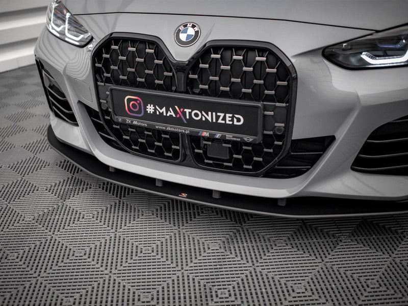 Maxton Design - Street PRO Front Splitter BMW 4 / i4 Gran Coupe M-Pack / M440i G26