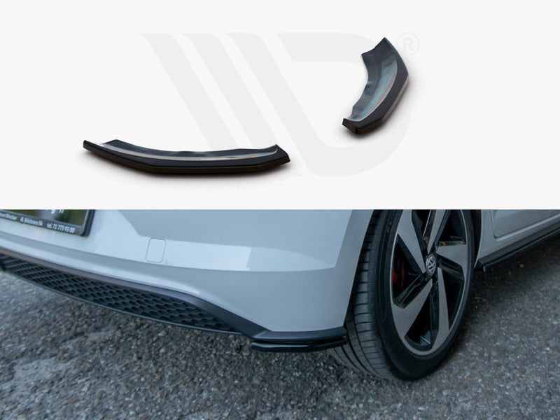 Maxton Design - REAR SIDE SPLITTERS VW POLO MK6 GTI (2017-)