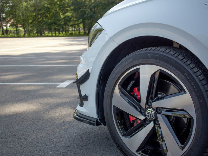 Maxton Design - Front Bumper Wings (Canards) VW Polo GTI Mk6