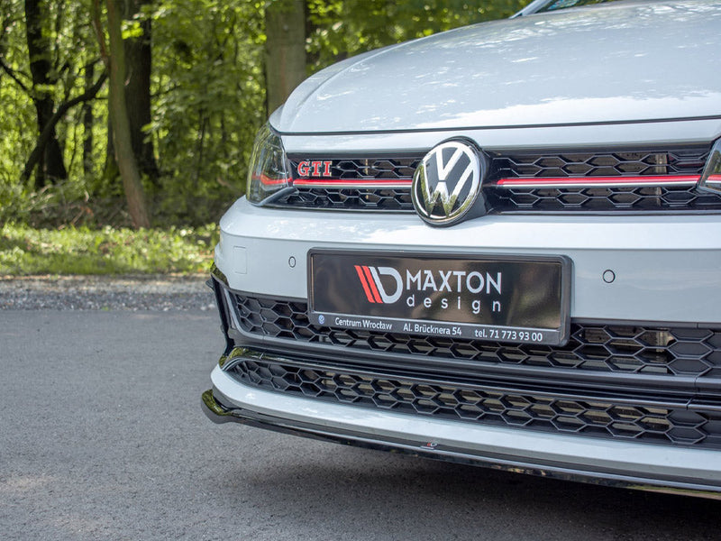 Maxton Design - Front Splitter V.2 Volkswagen Polo GTI / R-Line Mk6 (2017-2021)