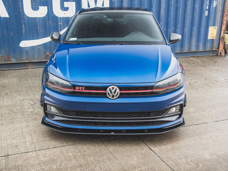 Maxton Design - STREET PRO FRONT SPLITTER VW POLO GTI MK6 (2017-2021)