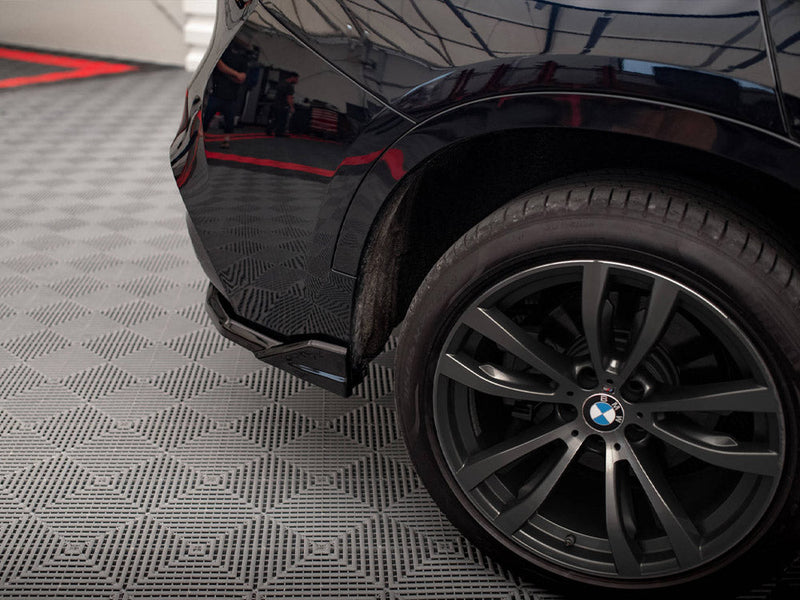 Maxton Design - CENTRAL REAR SPLITTER (VERTICAL BARS) BMW X6 M SPORT F16