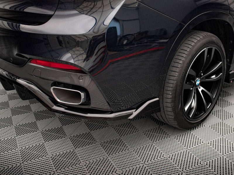 Maxton Design - CENTRAL REAR SPLITTER (VERTICAL BARS) BMW X6 M SPORT F16