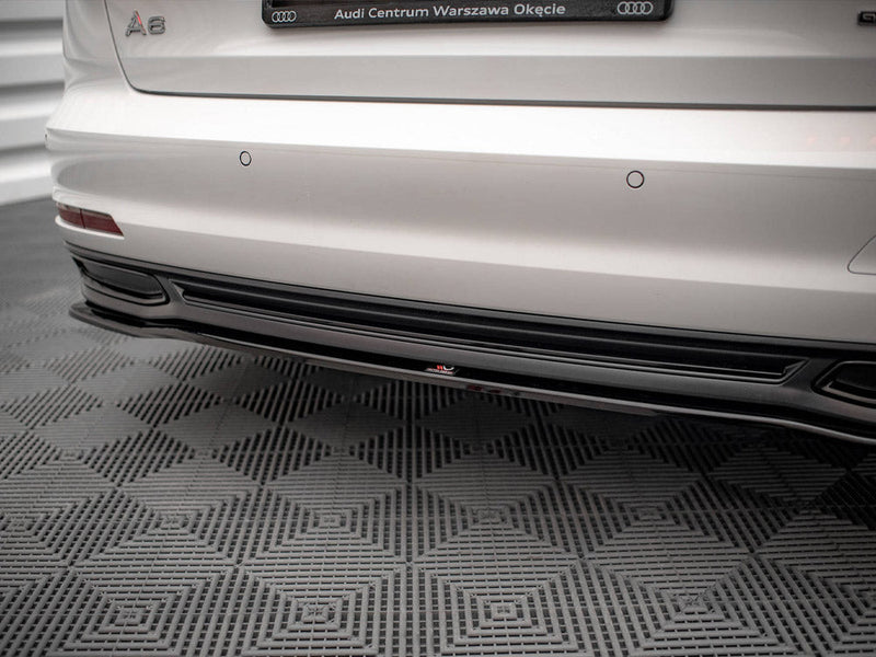 Maxton Design - CENTRAL REAR SPLITTER AUDI A6 C8
