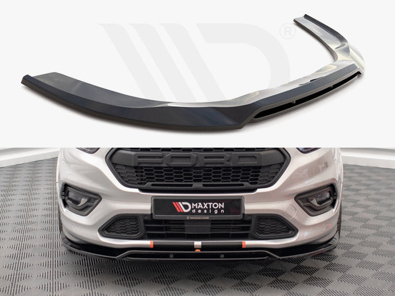 Maxton Design - FRONT SPLITTER FORD TRANSIT CUSTOM ST-LINE MK1 FACELIFT