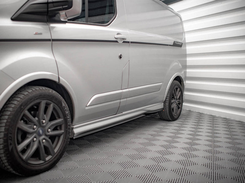 Maxton Design - SIDE SKIRTS DIFFUSERS FORD TRANSIT CUSTOM ST-LINE MK1 FACELIFT