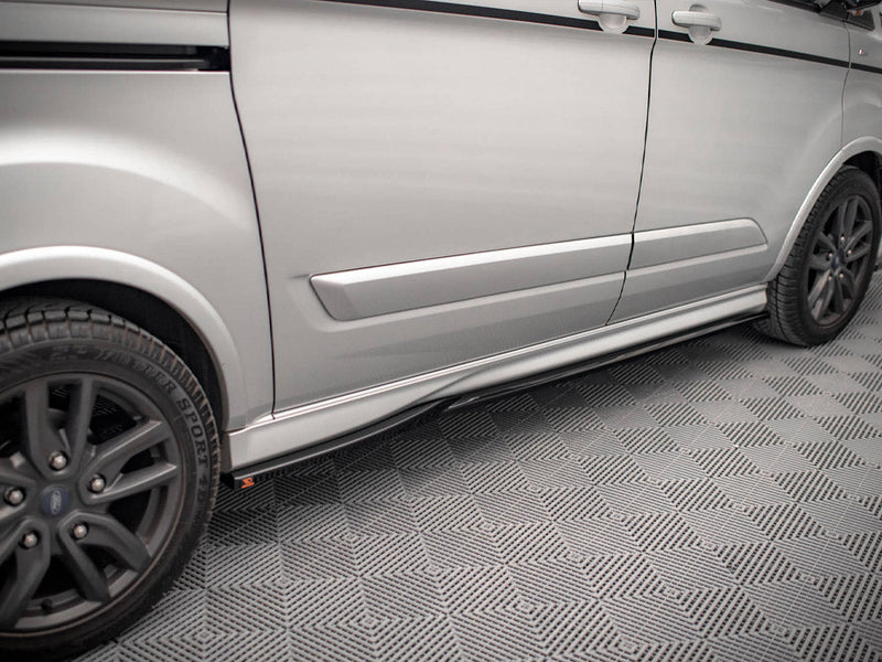 Maxton Design - SIDE SKIRTS DIFFUSERS FORD TRANSIT CUSTOM ST-LINE MK1 FACELIFT