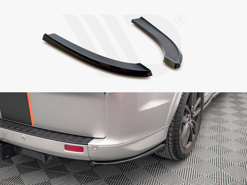 Maxton Design - REAR SIDE SPLITTERS FORD TRANSIT CUSTOM ST-LINE MK1 FACELIFT