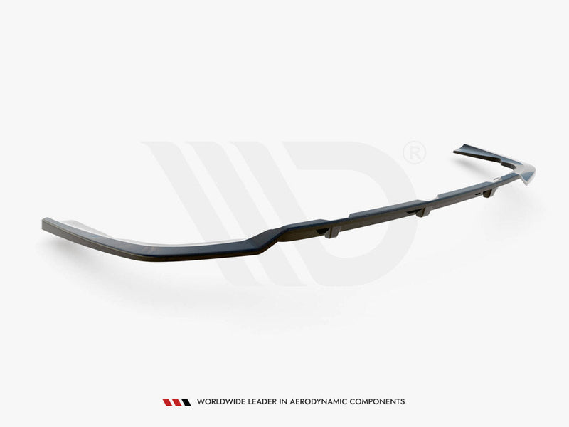 Maxton Design - CENTRAL REAR SPLITTER (VERTICAL BARS) V.2 BMW X6 M-PACK G06