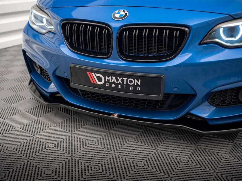 Maxton Design - FRONT SPLITTER V.1 BMW 2 M-PACK F22