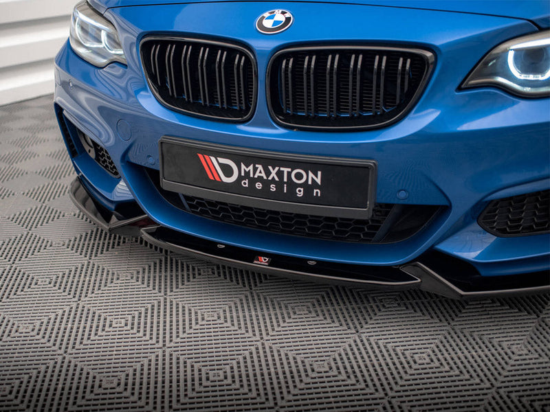 Maxton Design - FRONT SPLITTER V.2 BMW 2 M-PACK F22