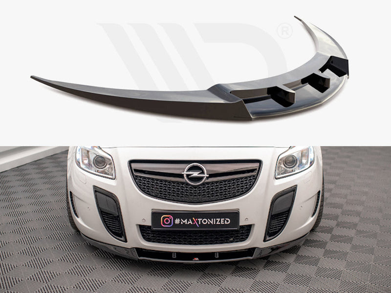 Maxton Design - FRONT SPLITTER V.1 OPEL / VAUXHALL INSIGNIA OPC MK1