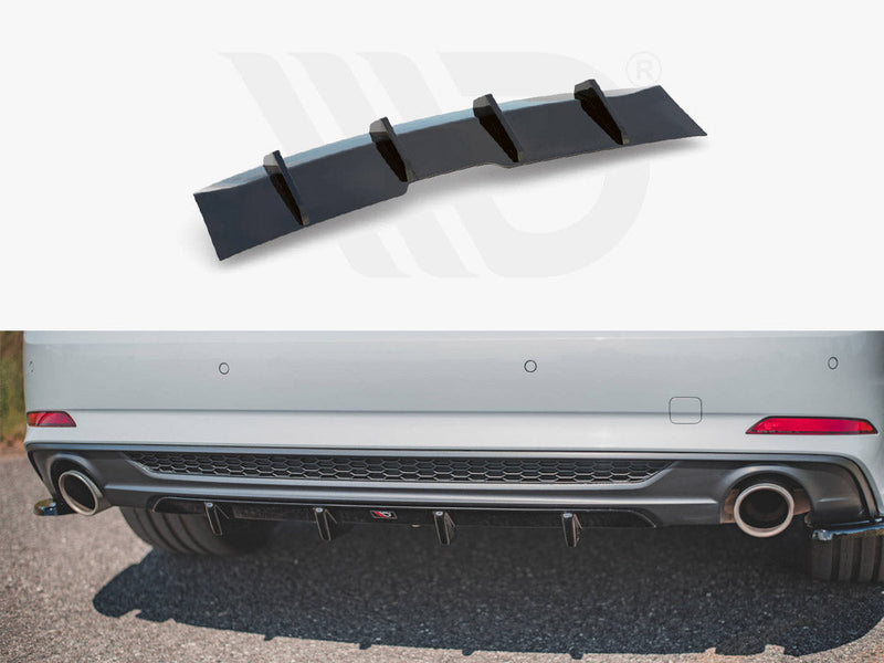 Maxton Design - REAR VALANCE AUDI A5 MK2 SPORTBACK S-LINE (F5) (2016-UP)