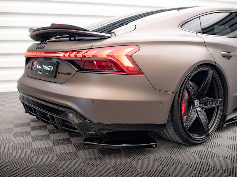 Maxton Design - REAR SIDE SPLITTERS V.1 AUDI E-TRON GT / RS GT MK1
