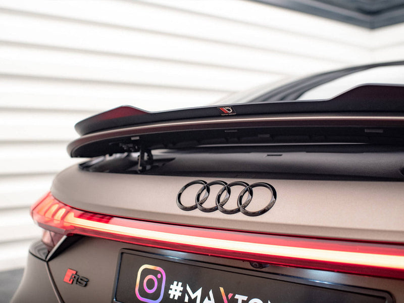 Maxton Design - SPOILER CAP AUDI E-TRON GT / RS GT RS MK1